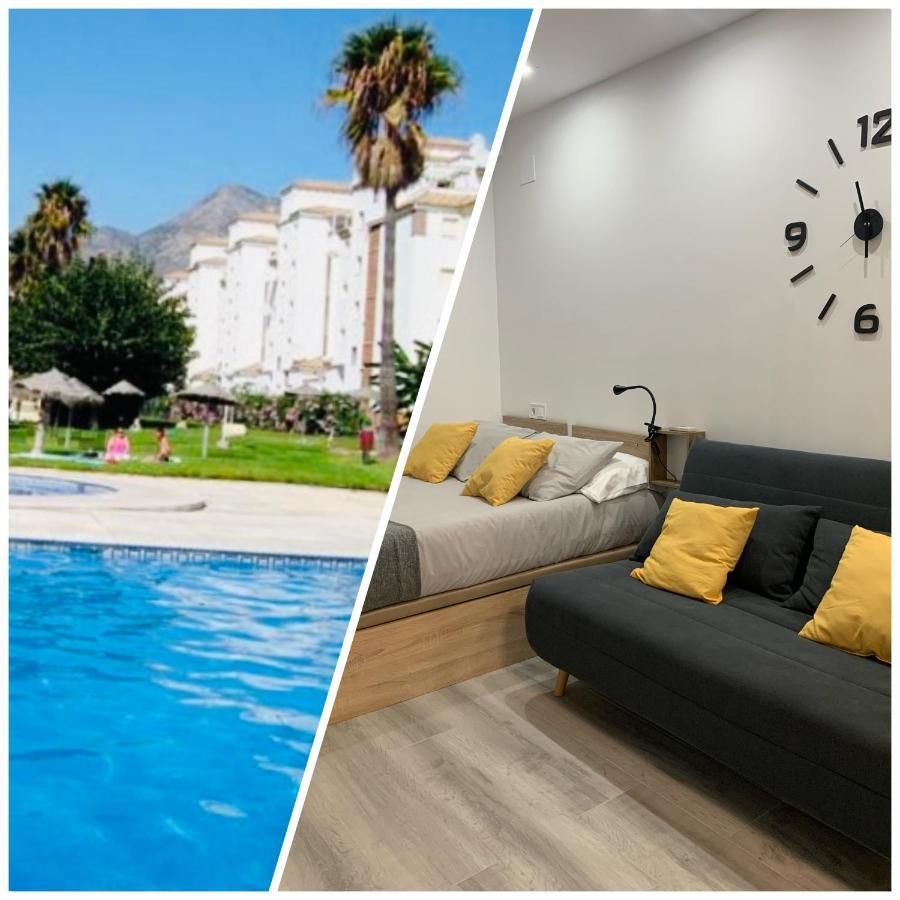 Precioso Estudio Frente Al Mar Con Piscina Benalmádena Extérieur photo